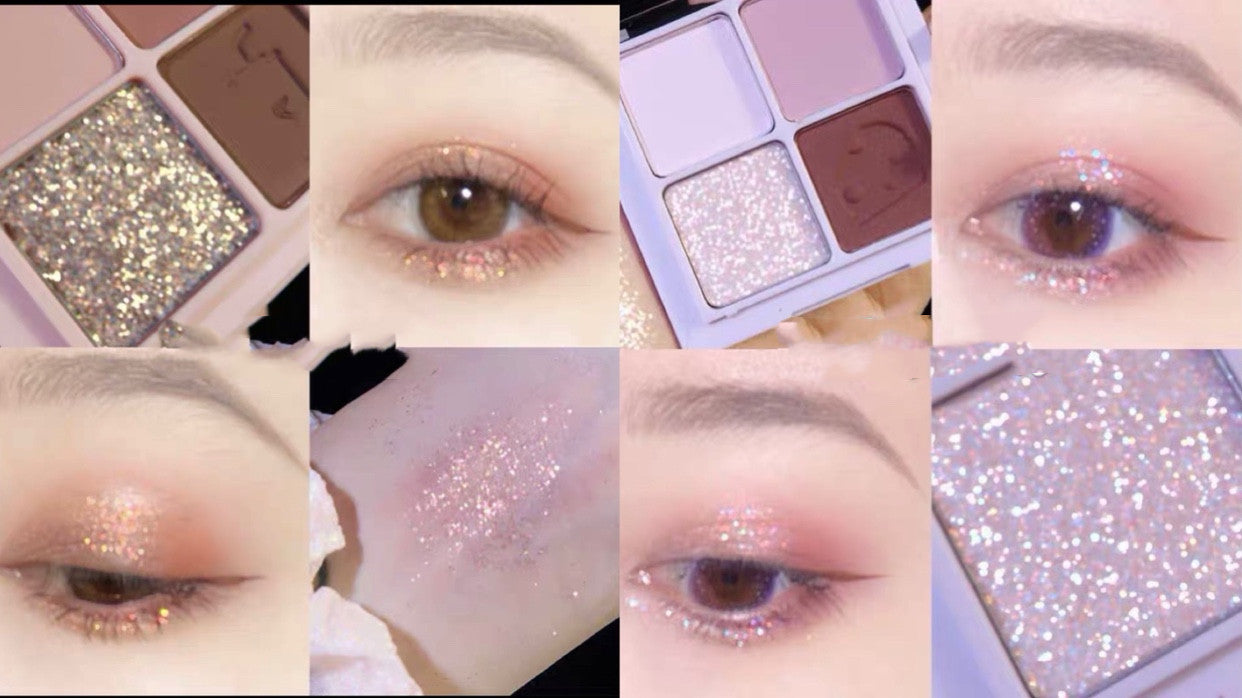 Waterproof Sequin Matte Eyeshadow Palette