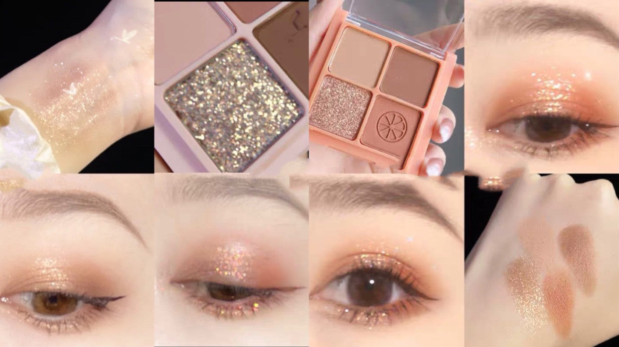 Waterproof Sequin Matte Eyeshadow Palette