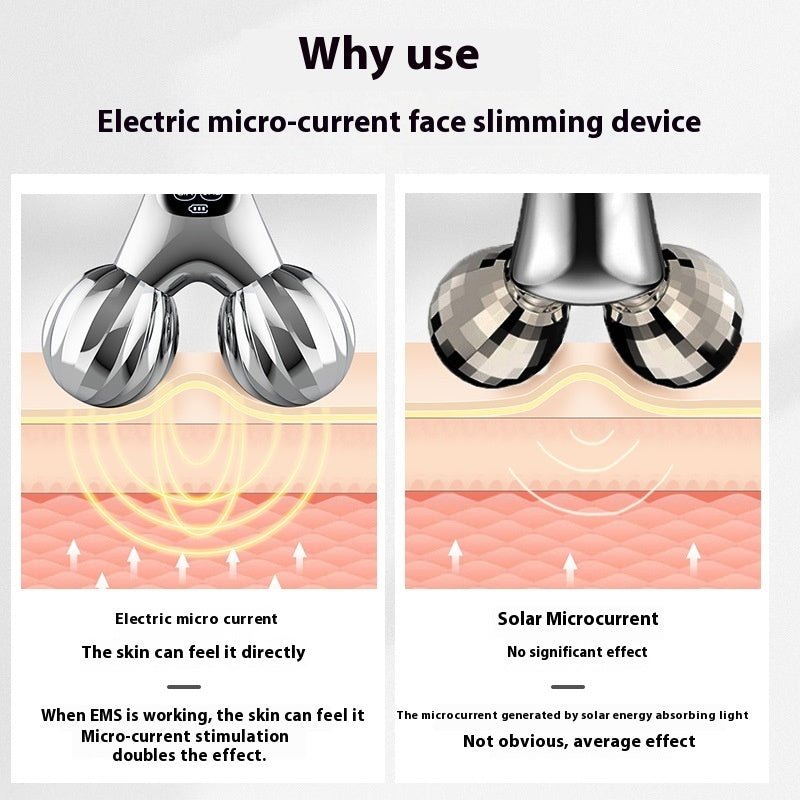 Facial Lifting And Tightening Roller Device