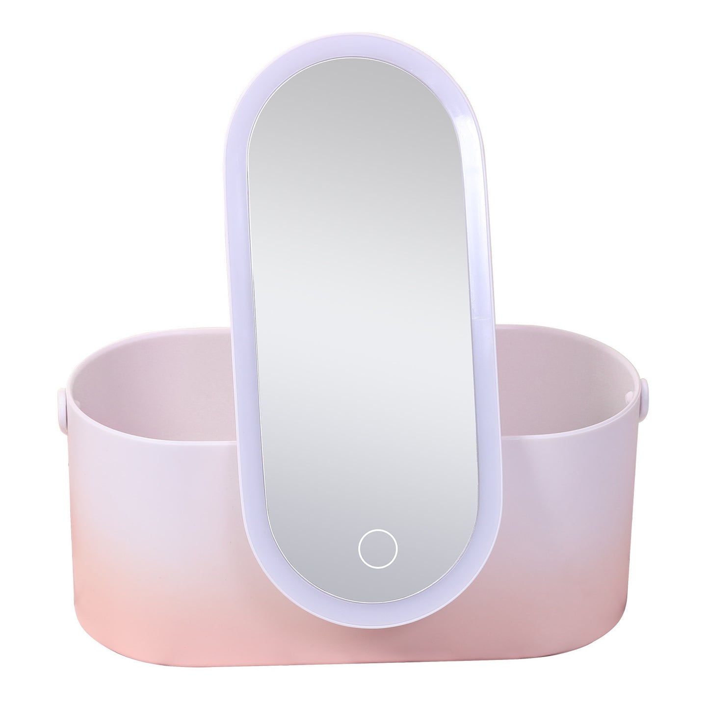 Portable LED Makeup Mirror Storage Box