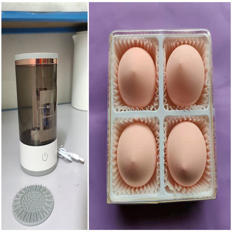 Automatic Portable Electric Makeup Brush Cleaner