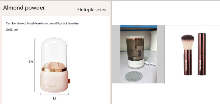 Automatic Portable Electric Makeup Brush Cleaner