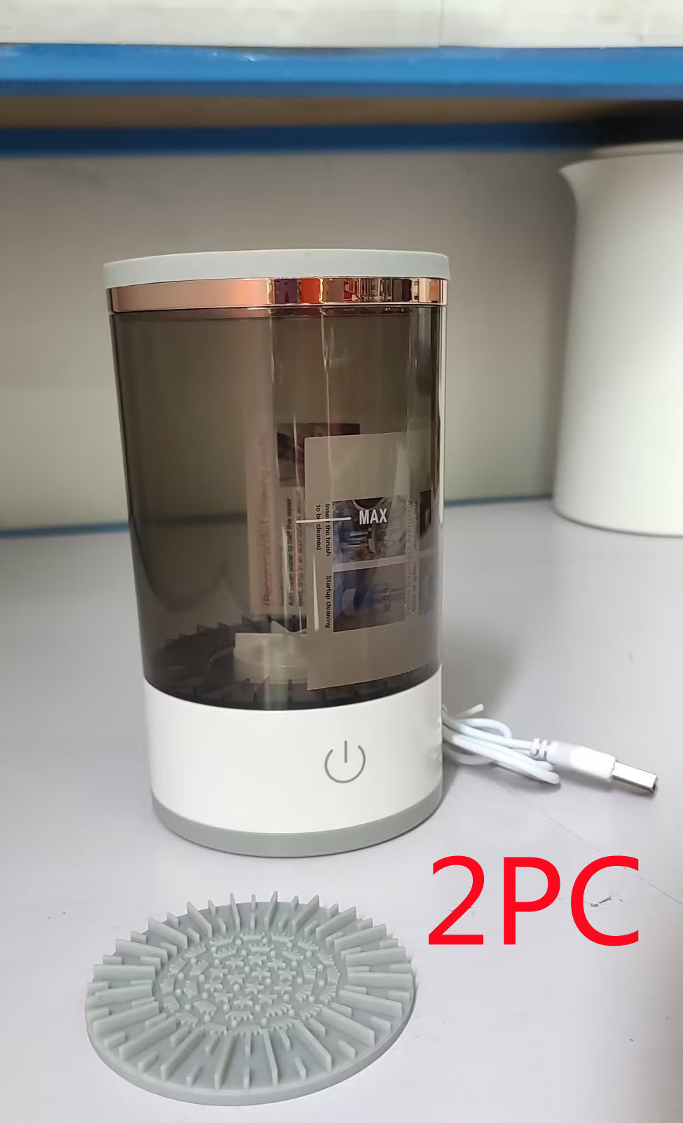 Automatic Portable Electric Makeup Brush Cleaner