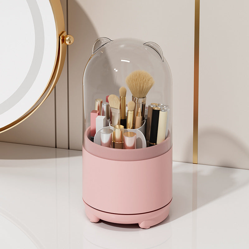 Rotating Makeup Eyeliner Storage Holder Bucket