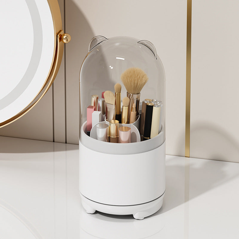 Rotating Makeup Eyeliner Storage Holder Bucket
