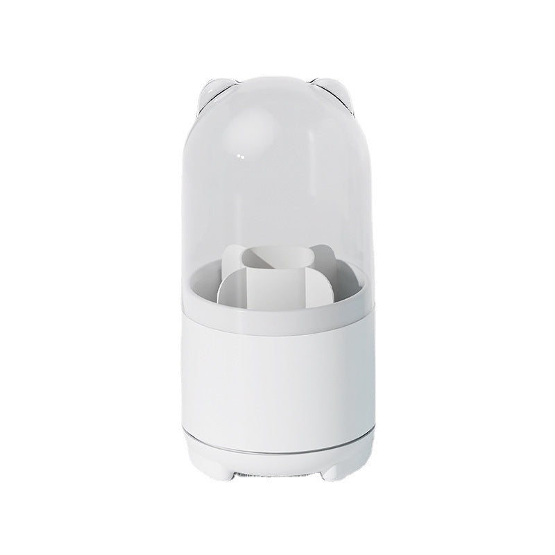 Rotating Makeup Eyeliner Storage Holder Bucket