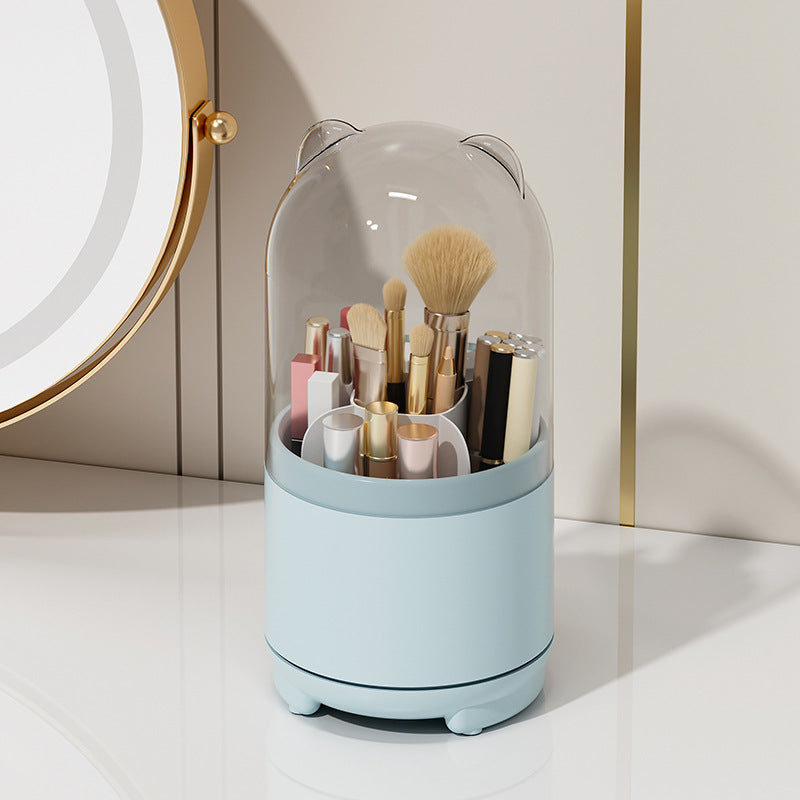 Rotating Makeup Eyeliner Storage Holder Bucket