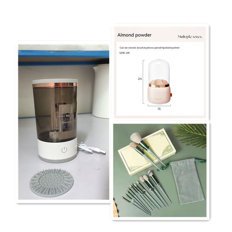 Automatic Portable Electric Makeup Brush Cleaner