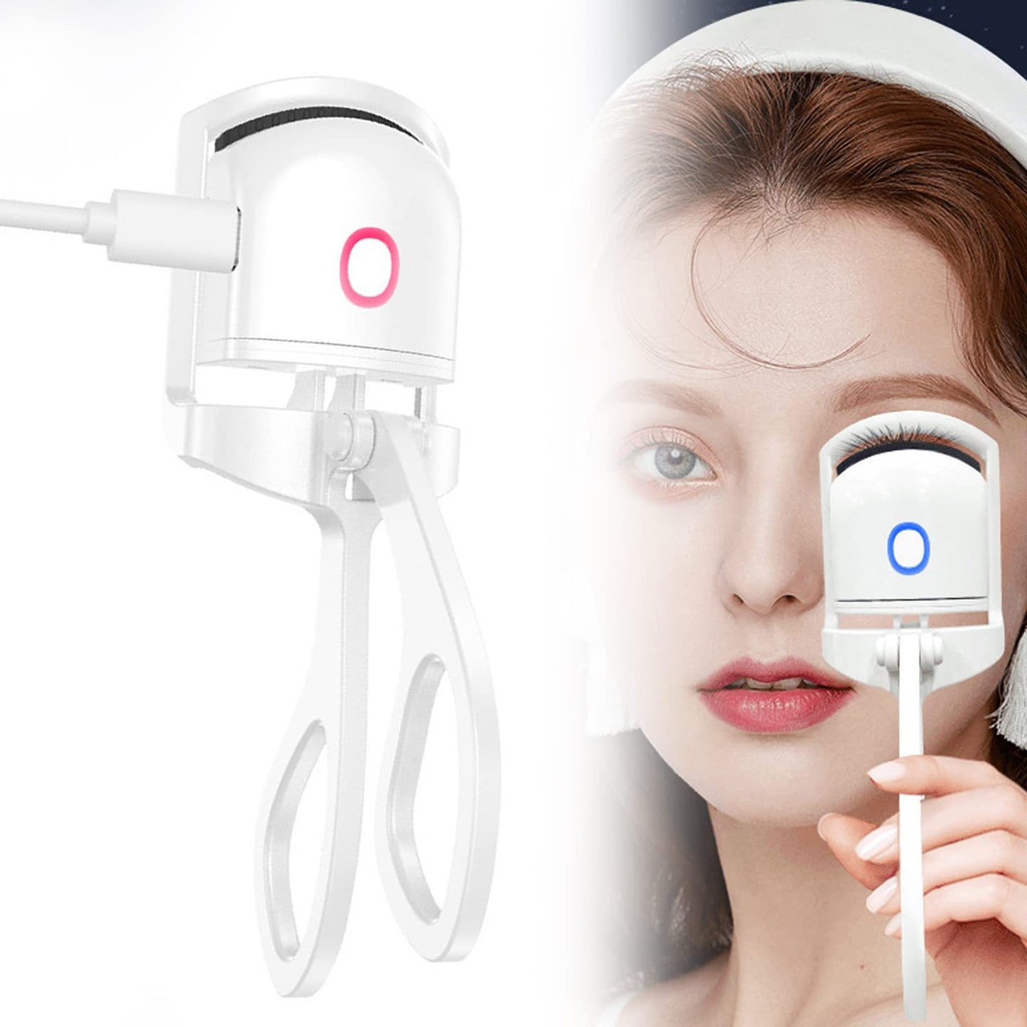 Electric Portable Heated Eyelash Curler